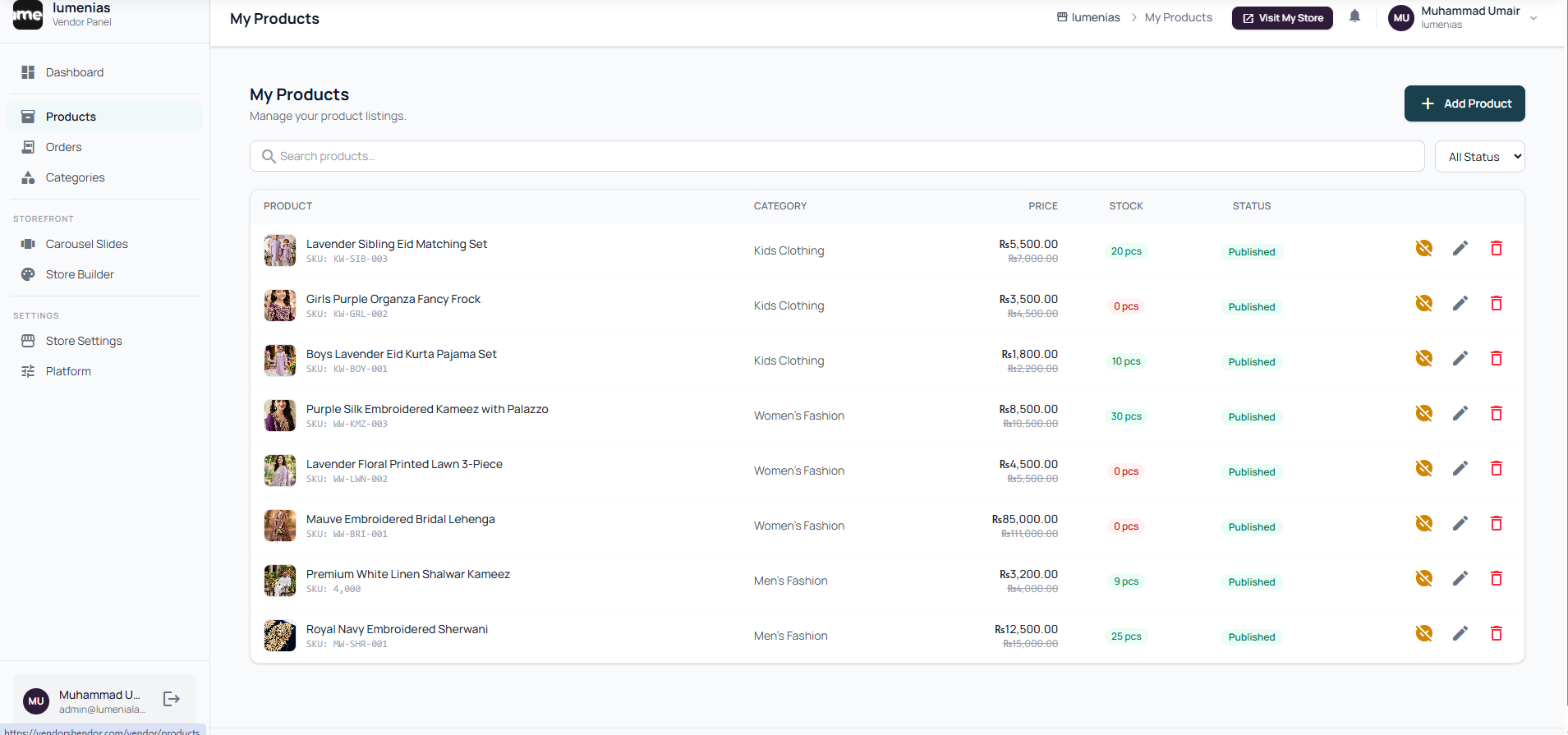 Vendor Shendor — screen 4
